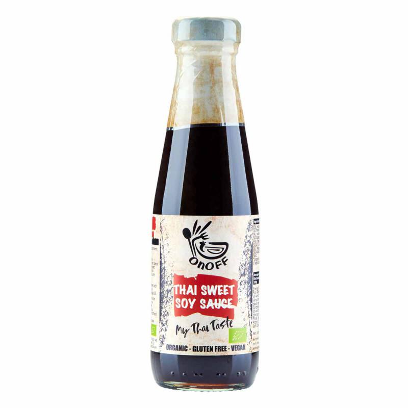 Thaise zoete sojasaus van Onoff spices!, 6x 200ml